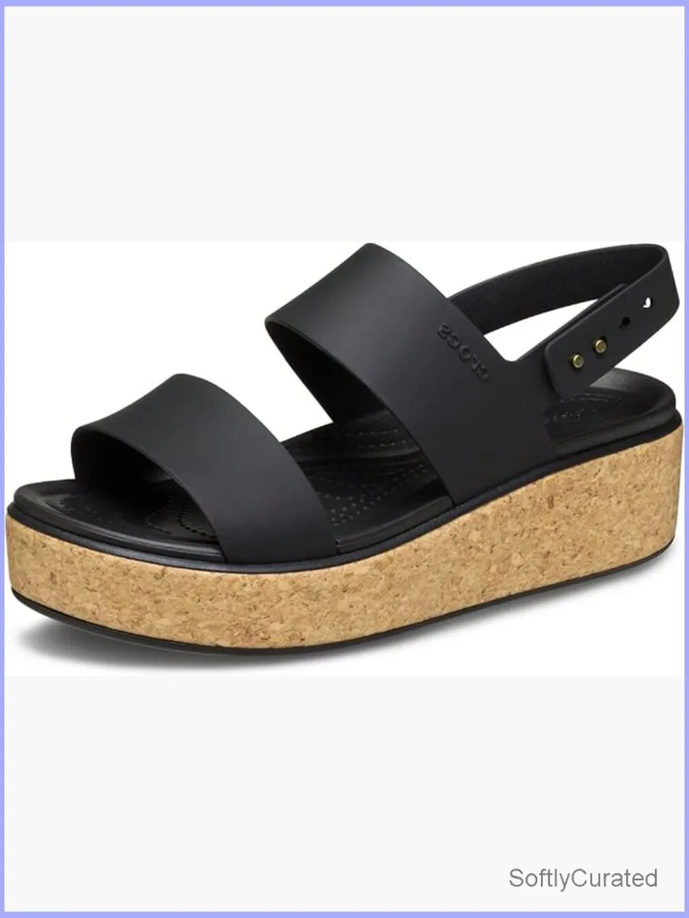 Women's Cork Wedge Sandals - Platform Espadrilles - Comfortable Summer Shoes